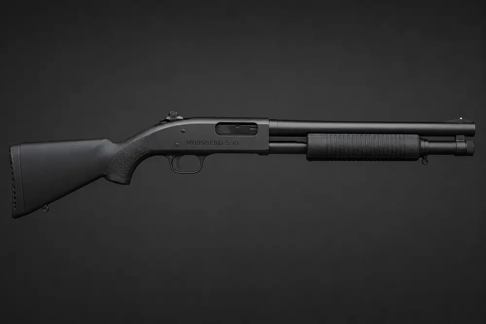 Mossberg 590 Persuader 20-gauge pump shotgun